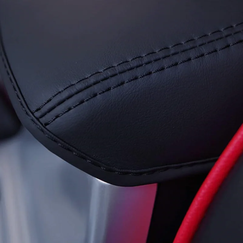 Чехол на подлокотник для Mazda CX 5 2019 2018 2017 черный стежок автомобильный коробка в