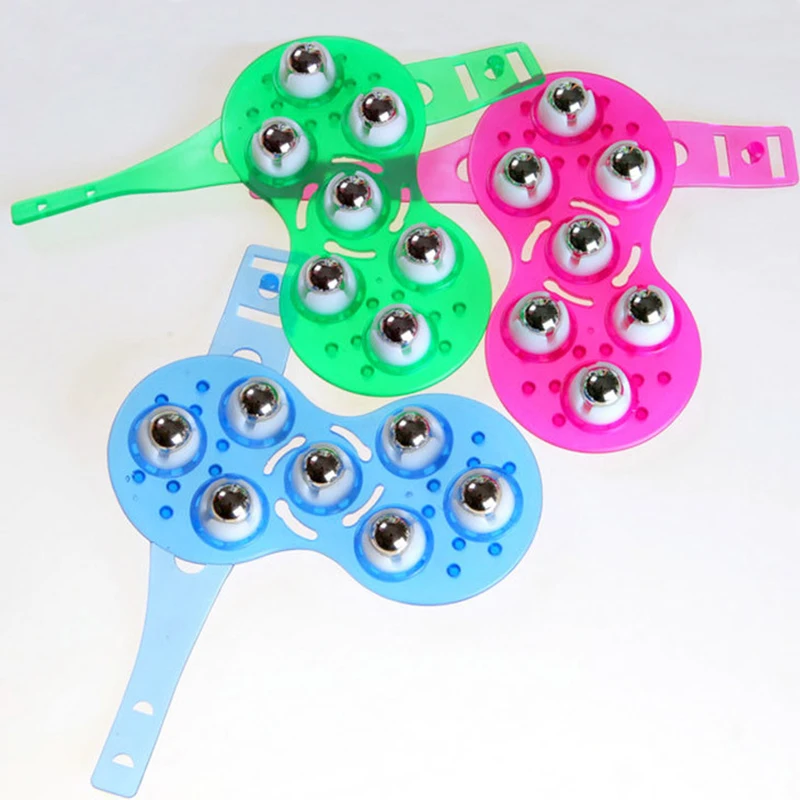 

Roller Ball Body Massage Glove Anti-Cellulite Muscle Pain Relief Relax Massager For Neck Back Shoulder Buttocks Face Lift Tools