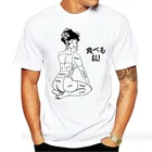 Мужская футболка Eat Me Otaku, женская футболка из хлопка, мужская летняя модная футболка европейского размера