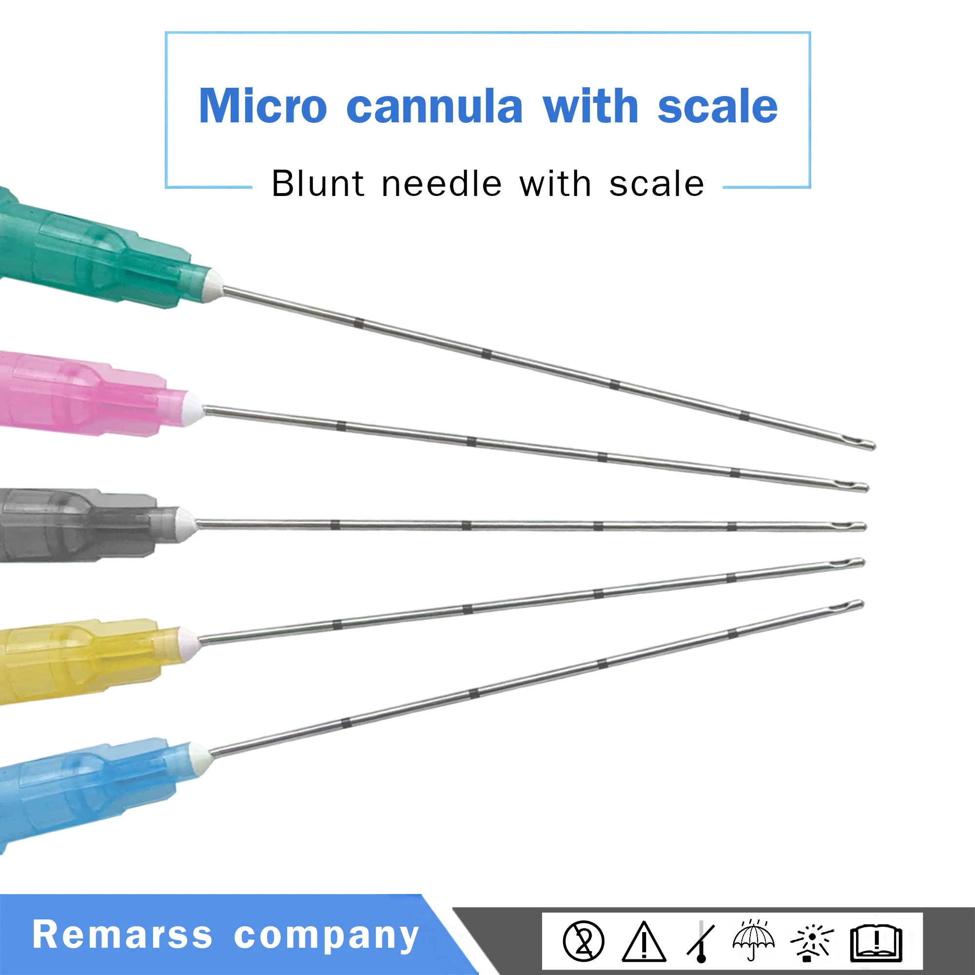 

2022 Hot Selling Disposable Micro Cannula Blunt Tip Injection Needle 25g50mm with 50 Pieces Packing