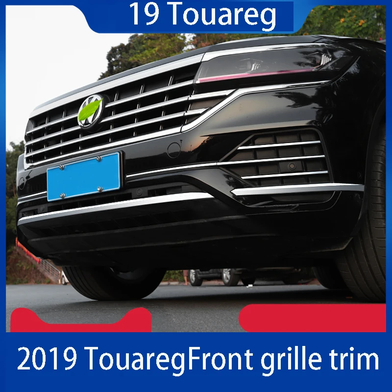 

for Volkswagen Touareg 2019-2021 front bar molding 19Touareg lower grid grid grid molding special accessories