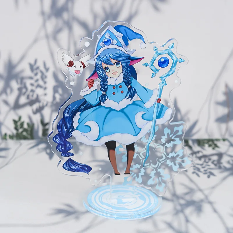 Лидер продаж 2021 Аниме игра Лига Легенд подставка карточка акриловая фигурка Jinx