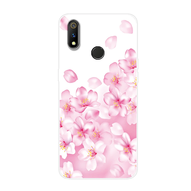 33 Мягкий чехол из ТПУ для OPPO Realme 3 Pro, Прозрачный бампер с мультяшным рисунком, задняя крышка для телефона OPPO Realme3 3Pro Realme3Pro, силиконовый чехол s - Цвет: 33