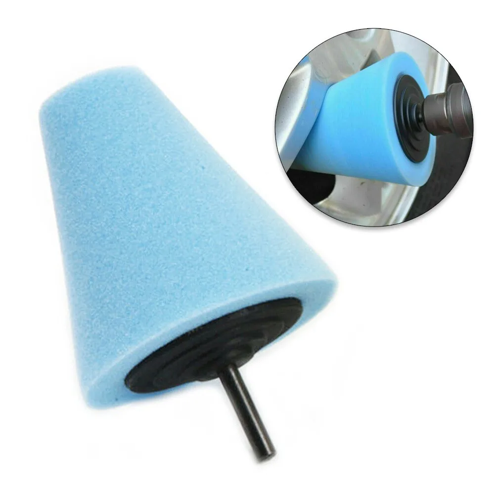 

Accessories Foam Polishing Cone Shaped Pads Blue Cone Polishing Shaped Brand New