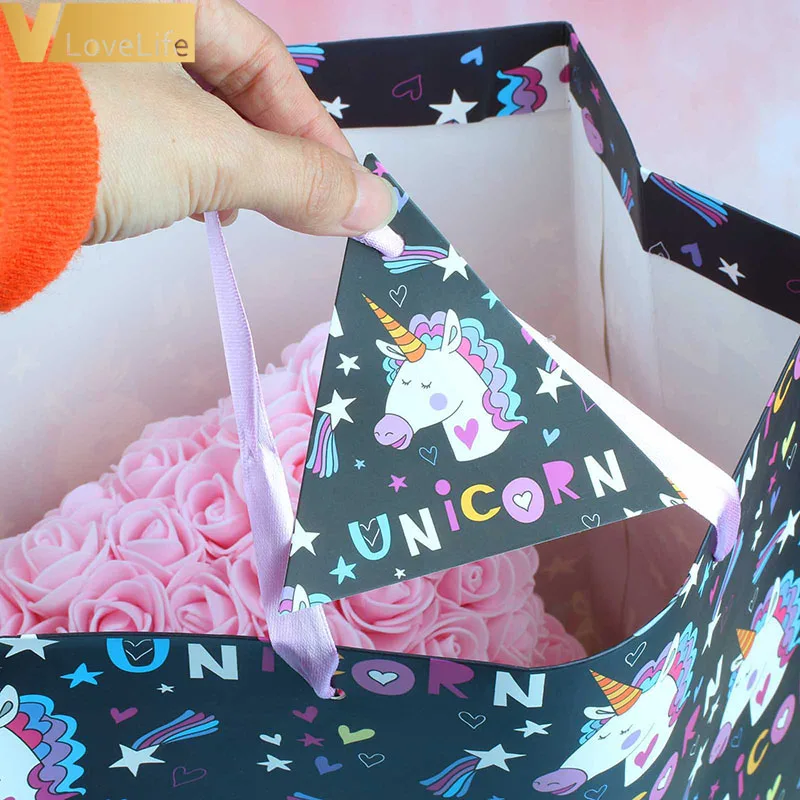 Мультфильм Бумага с рисунками животных динозавр &quotфламинго&quot Единорог зоопарк