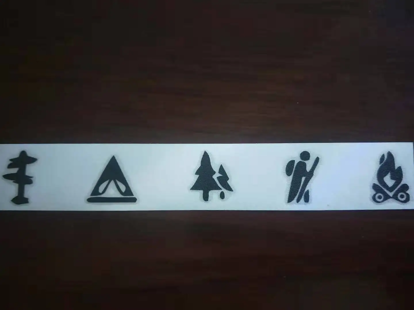 

Car and Auto Decal Camping Icons Sticker Cute And Interesting Fashion Sticker Decals Rear Window Car Sticker Car Decor