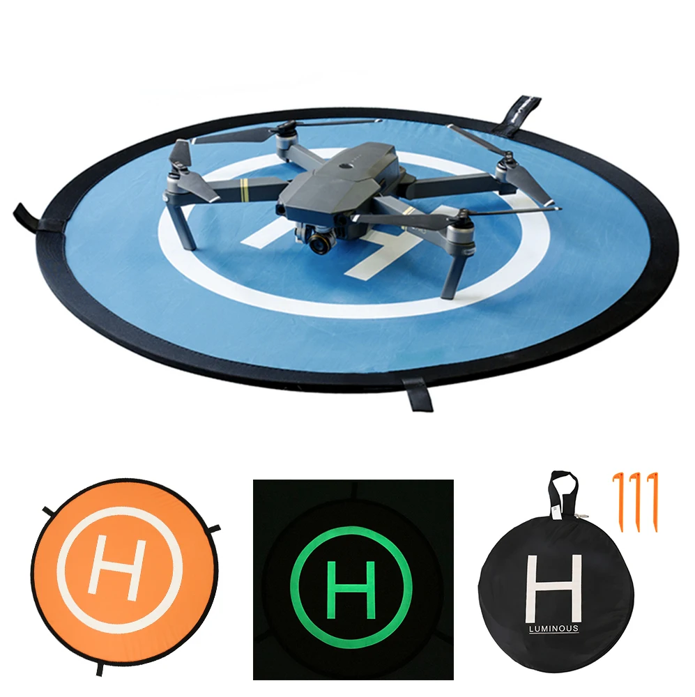 Универсальная посадочная площадка для DJI Mavic pro портативная складная светящаяся в