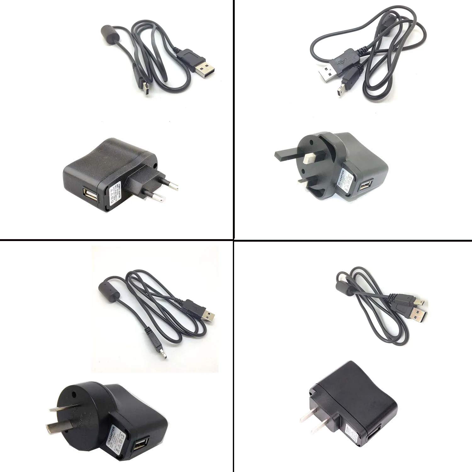 Фото Настенное зарядное устройство USB и кабель для камеры | Электроника