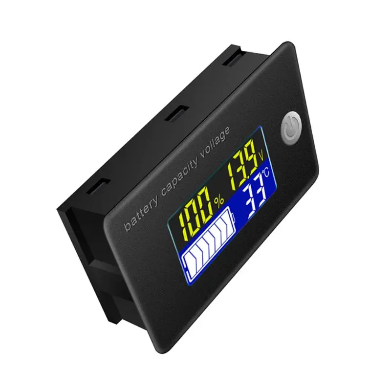 Индикатор емкости свинцово-кислотных аккумуляторов li-ion Lifepo4 10-100 В постоянного