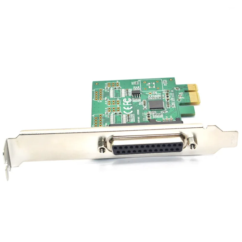 PCI Express к параллельному порту DB25 25Pin PCIE Riser Card принтер LPT PCI-E X1 плата расширения