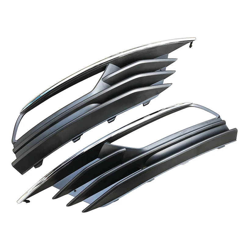 

8V5807681A 8V5807682A for Audi A3 Grid of fog lamp shade under front bumper lamp of automobile fog lamp frame