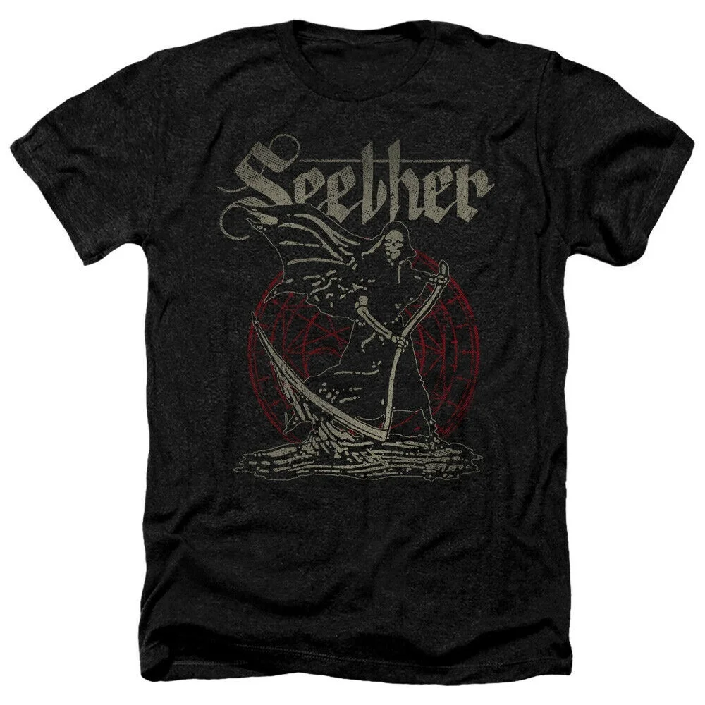 

Seether Reaper Licensed Adult Heather T-Shirt