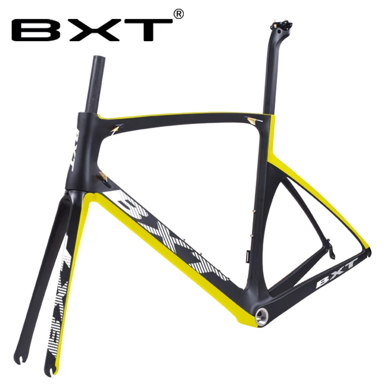 BXT новая карбоновая дорожная рама Di2/механический дорожный велосипед набор Рам 700C