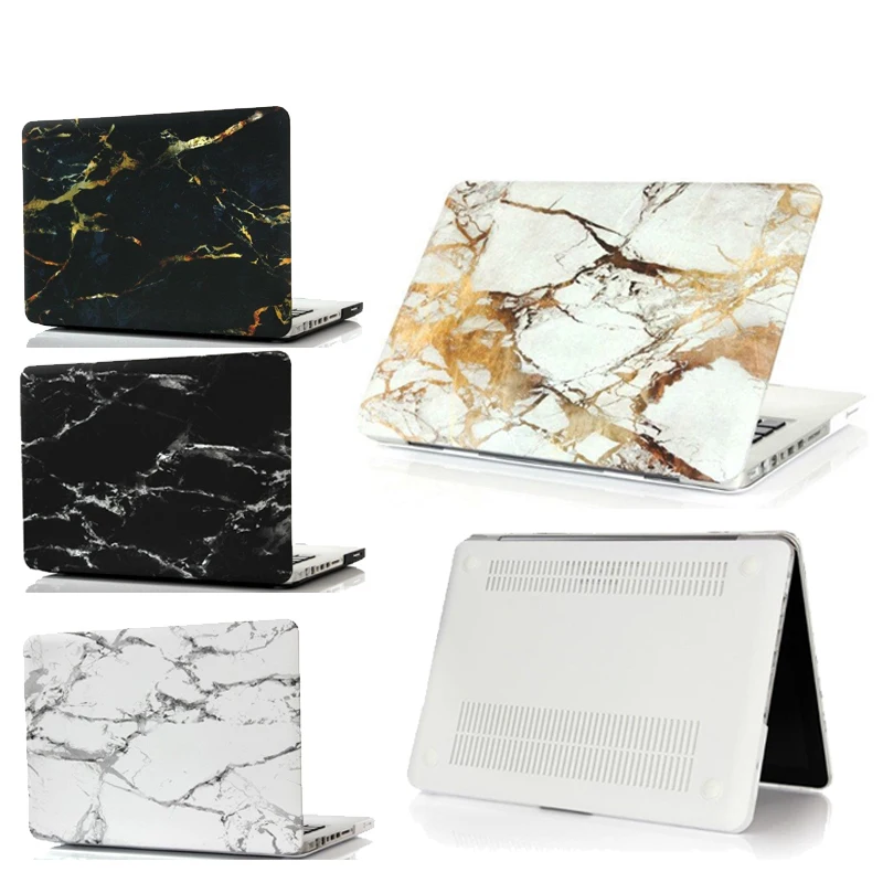 Marble Laptop Case for MacBook Air Pro Retina 11 12 13 15 Inch Touch Bar Shell Cover Macbook New A1932 A1990 A1989 | Компьютеры и офис