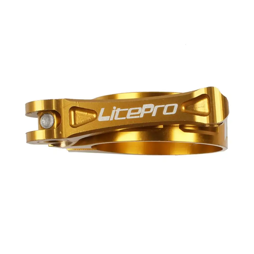 Зажимы для подседельного штыря велосипеда ЧПУ зажим трубы горного Сверхлегкий