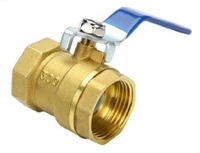 copper ball valve 2 points 3 points 4 points water valve water switch brass double inner wire water pipe dn08 10 15