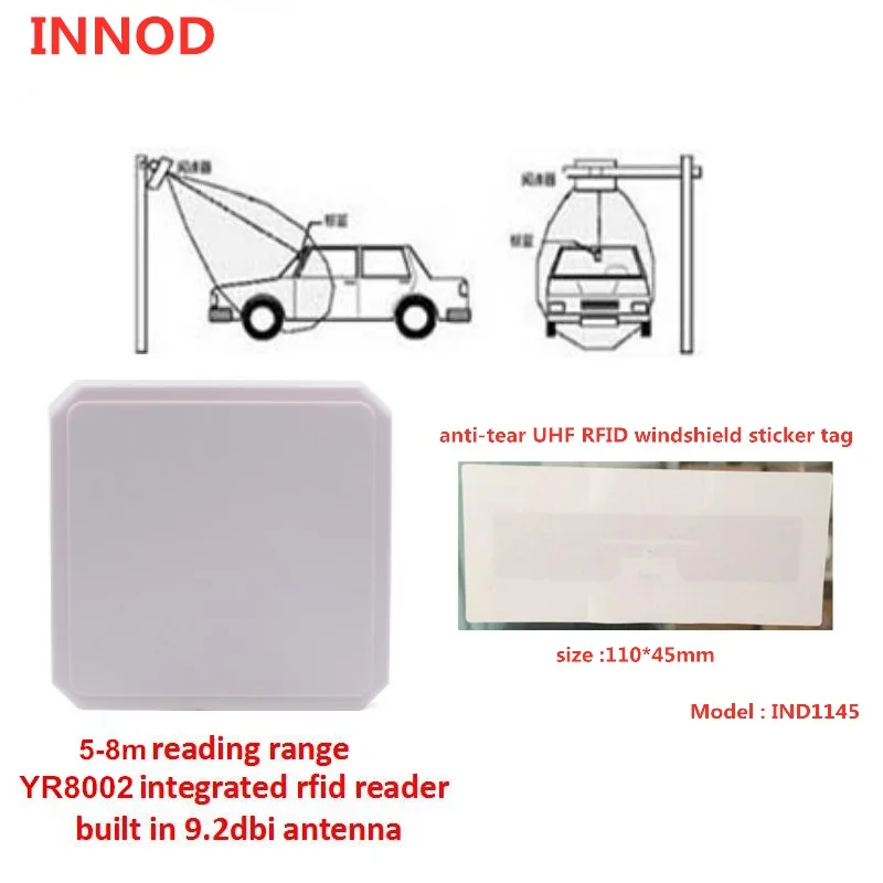 5M 915 МГц UHF RFID считыватель карт дальнего действия встроенный uhf rfid антенна и запись