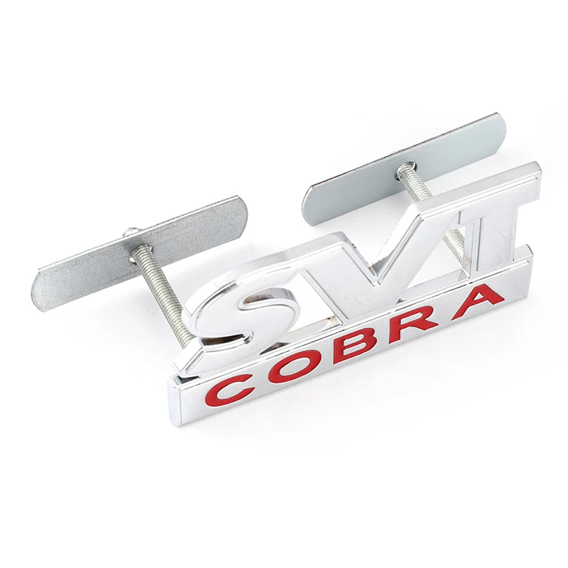 Автомобильная наклейка SVT COBRA эмблема передней капота решетки радиатора значок