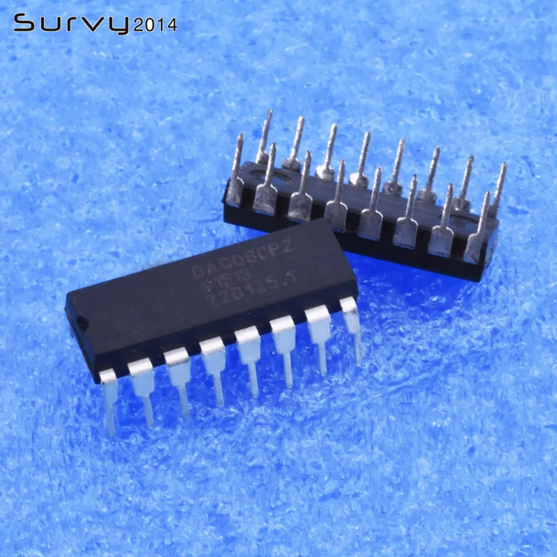 1/5 шт DAC08CPZ DAC08 16 PIN 8 бит параллельный Dac 11 Msps IC US diy Электроника|Интегральные схемы| |