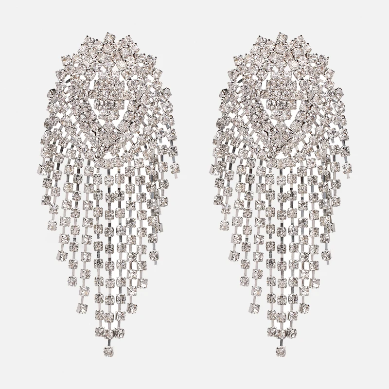 JURAN ZA, новая мода, геометрические висячие серьги с кристаллами,, Boho, ручной работы, висячие серьги для женщин, ювелирное изделие, подарок