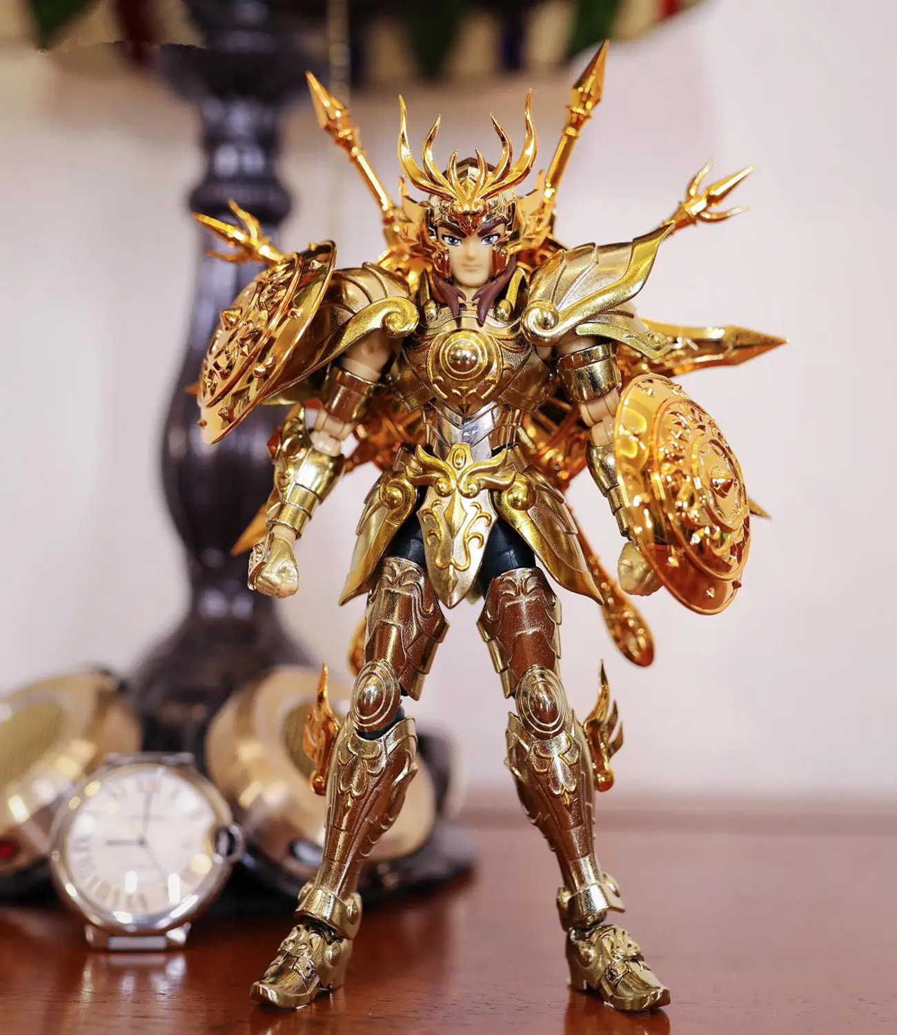 CS модель Saint Seiya Ткань Миф Soul of God SOG EX Gold Libra Dohko металлическая ткань SC014 * | Игрушки и