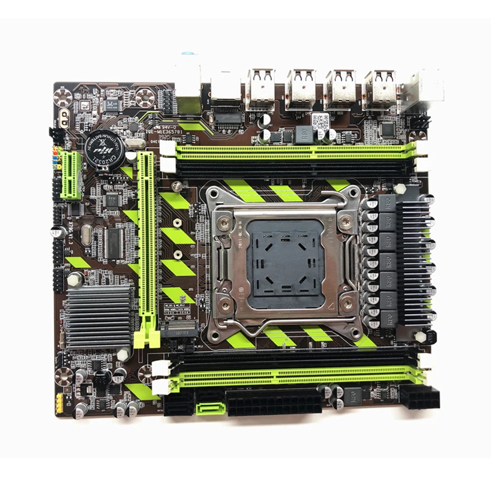 Материнская плата X79G LGA 2011 SATA 3,0 для компьютера Xeon E5 core i7, поддерживает память DDR3 RECC E5 2689CPU