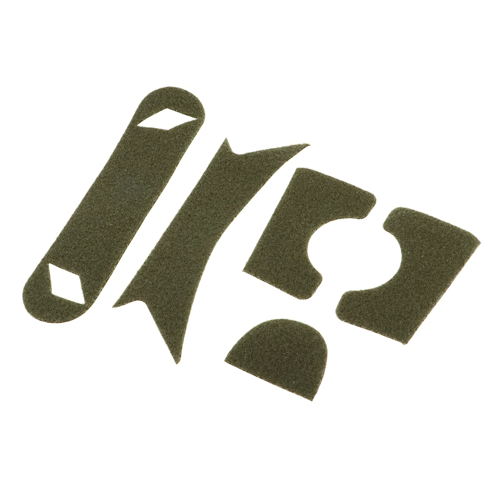 5 шт Наклейка на шлем патч крюк и петля набор для быстрого охотничьего шлема |