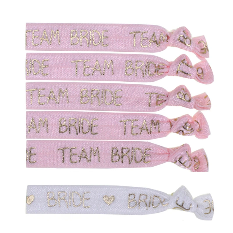 Девичник вечерние невесты браслет для команда надпись Невеста тройник ручная
