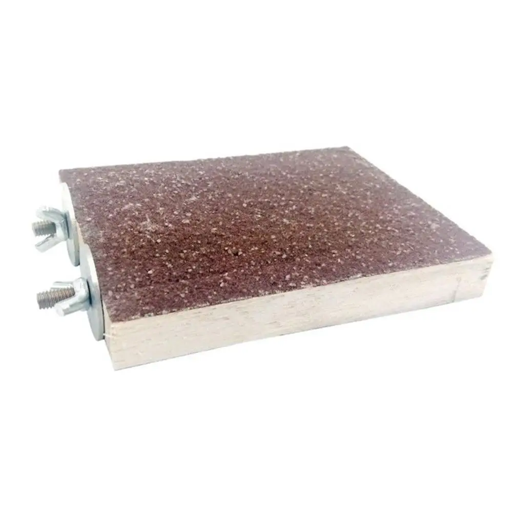 9*13 см Птица Попугай жердочка для птиц коготь-шлифовальная доска игрушки домашних