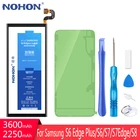 Литий-полимерный аккумулятор NOHON для Samsung Galaxy S6 G920F S6 Edge Plus G928F S7 G930F S7 Edge G935F S8 G950F, сменные батареи