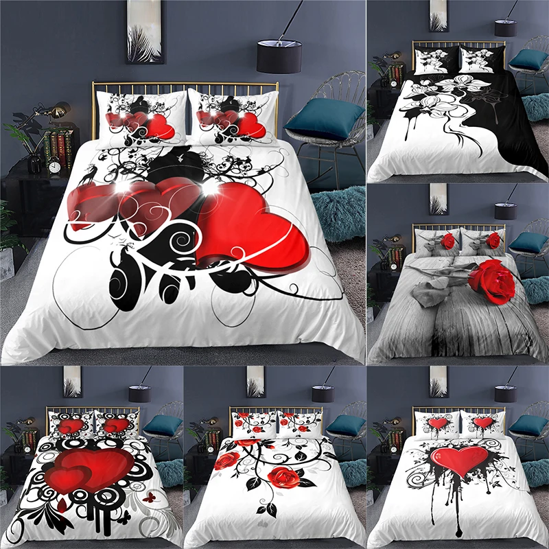 Домашний текстиль Роскошные 3D Винтаж без рукавов с цветами и принтом в виде