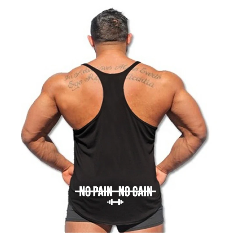 Фирменная одежда для фитнеса майка тренажерного зала мужские майки бодибилдинга