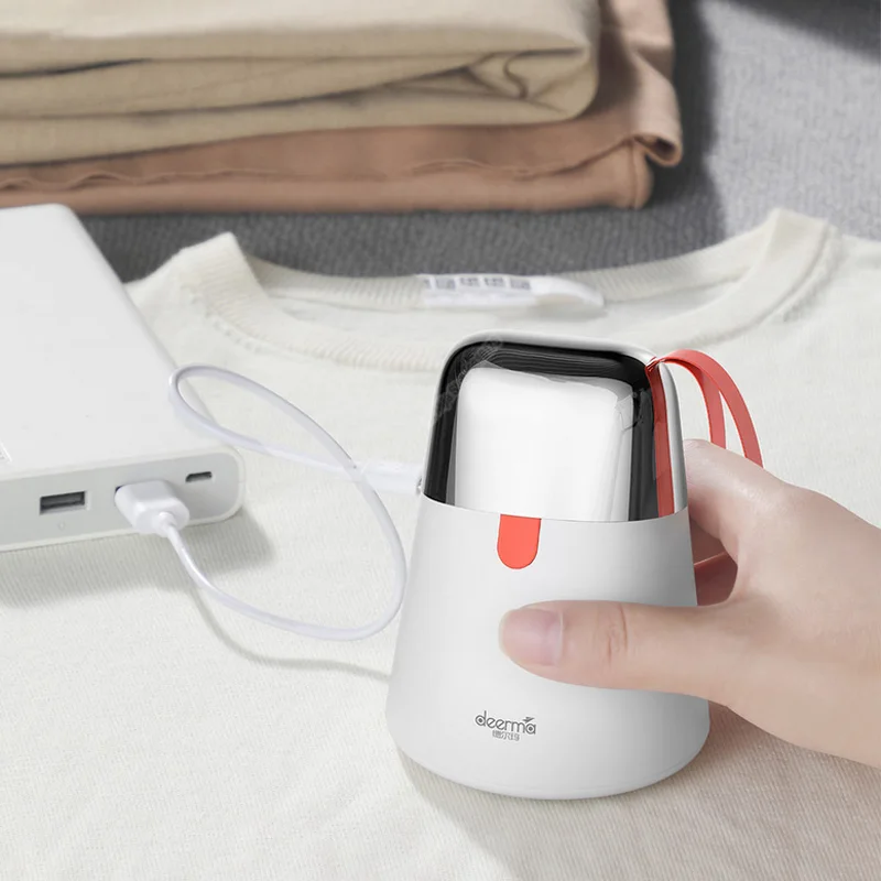 Xiaomi Mijia Deerma переносное средство для удаления ворса волос мяч триммер для удаления свитера триммер с двигателем двойная головка дизайн USB зарядка