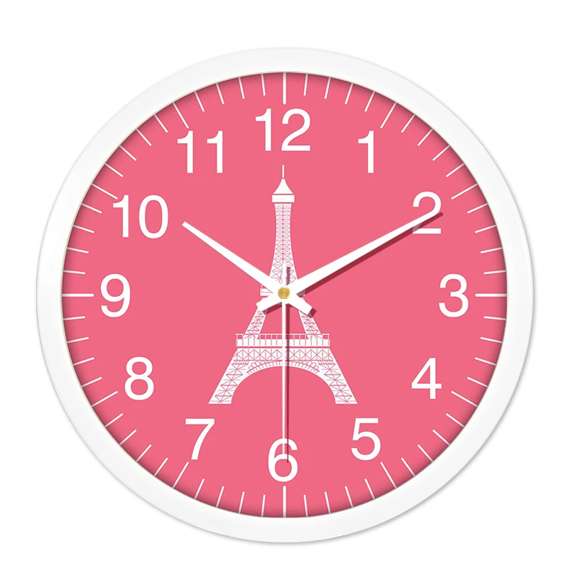 Retro Digital Wall Clock Silent Simple Bedroom Nordic America Modern Rustic Living Room Creative Personality Home C6T | Дом и сад