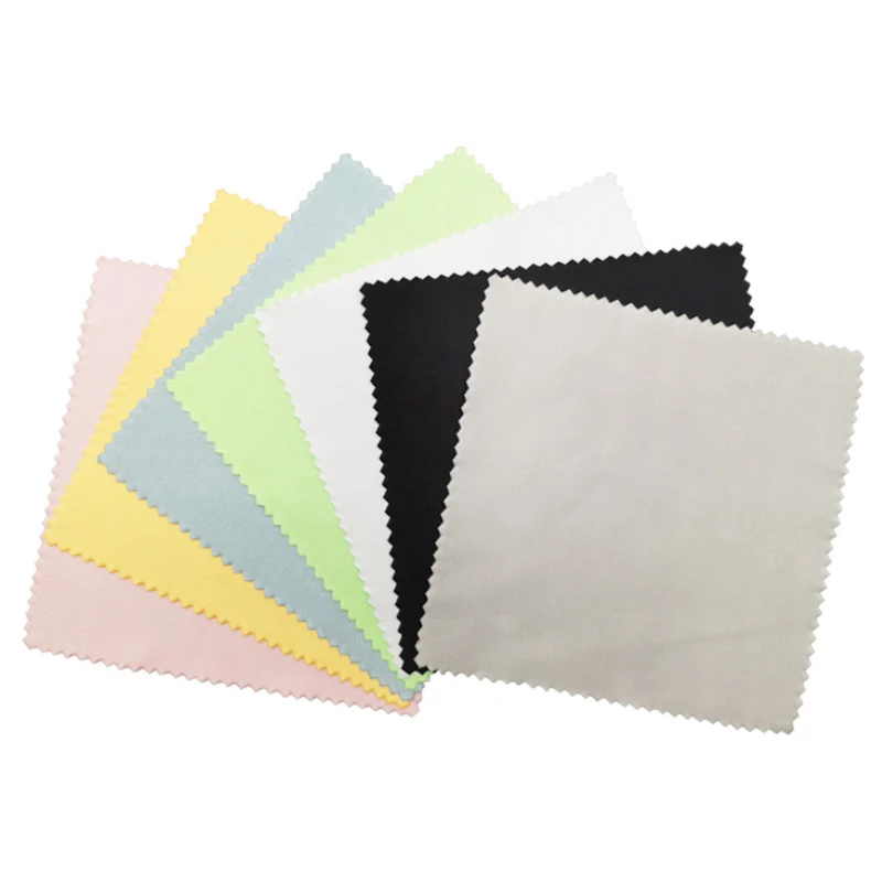 

Оптовая продажа, мягкая ткань для чистки ювелирных изделий, 8 х8 см