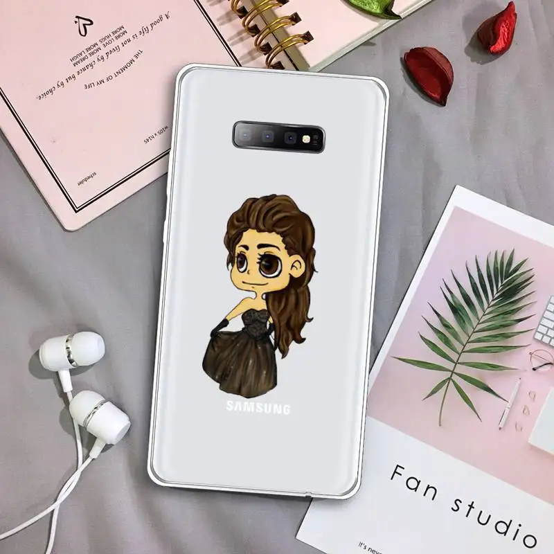 

The Vampire Diaries American TV show Phone Case Transparent For Samsung Galaxy S A 5 7 8 9 2015 20 edge plus 10 e lite 2019