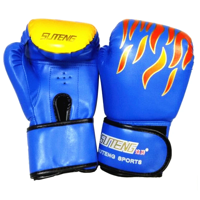 

1Pair Kick Boxing Gloves for Men Women PU Karate Muay Thai Free Fight MMA Sanda Training Adults Kids Equipment 29*17cm