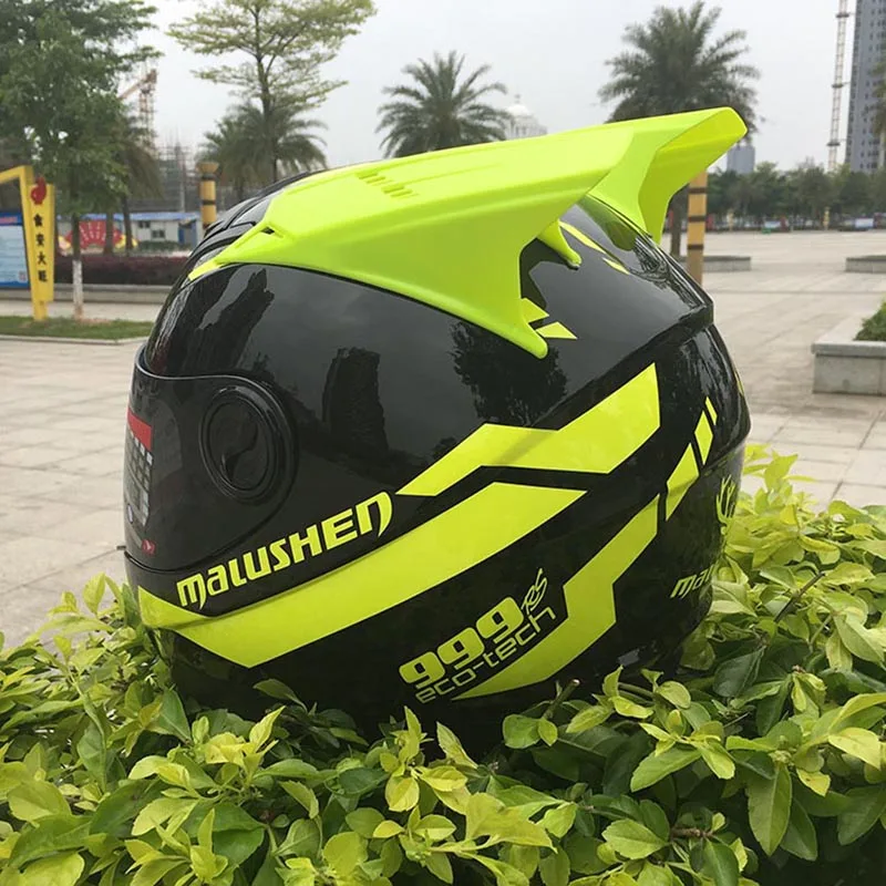 Мотоциклетный шлем с закрытым лицом индивидуальный дизайн Профессиональный