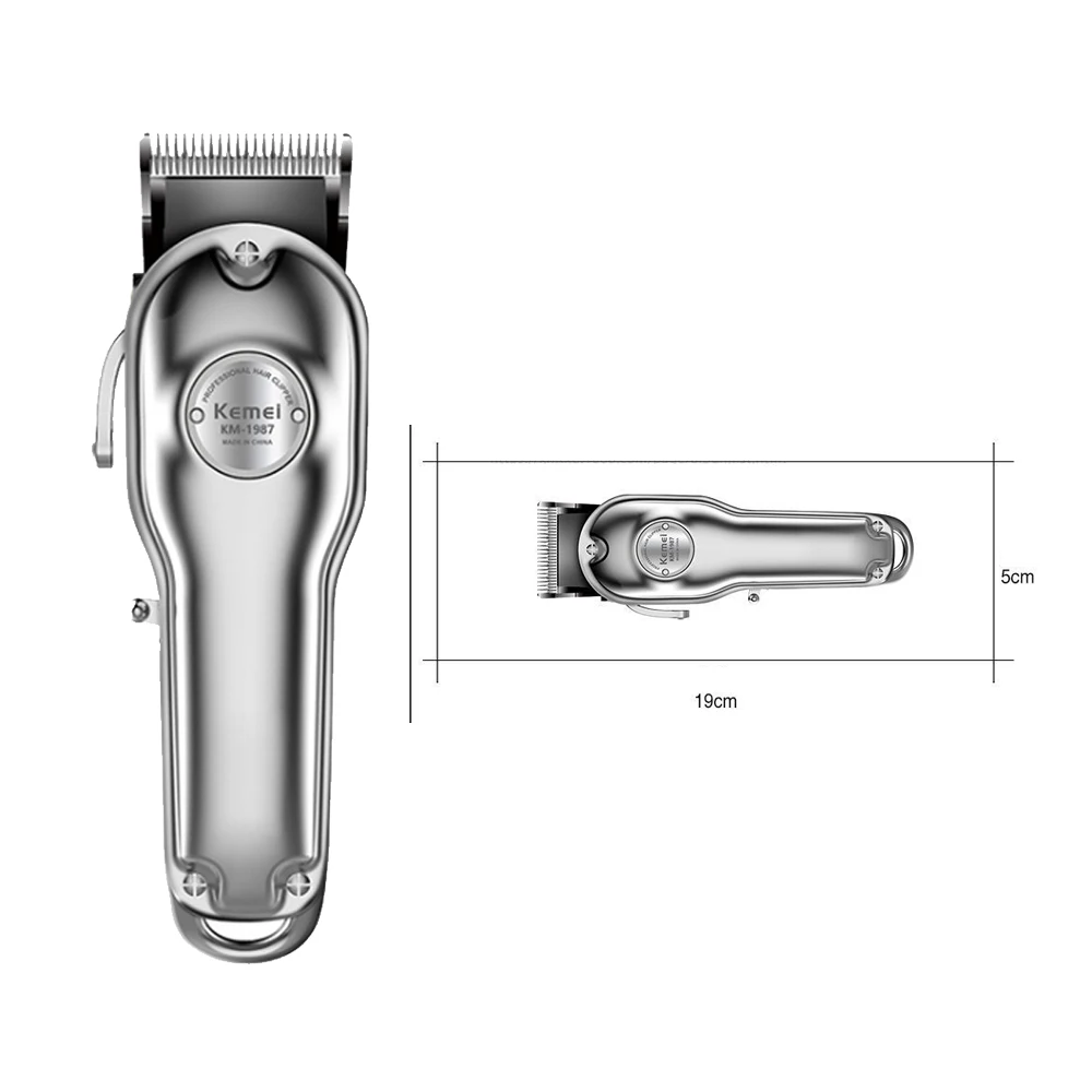 Профессиональная электрическая полностью Металлическая машинка для стрижки