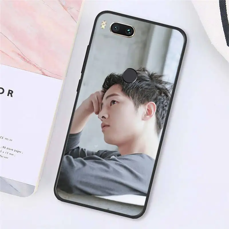 

Korean actors Song Joong Ki Phone Case For Xiaomi Redmi note 7 8 9 t max3 s 10 pro lite cover funda coque shell