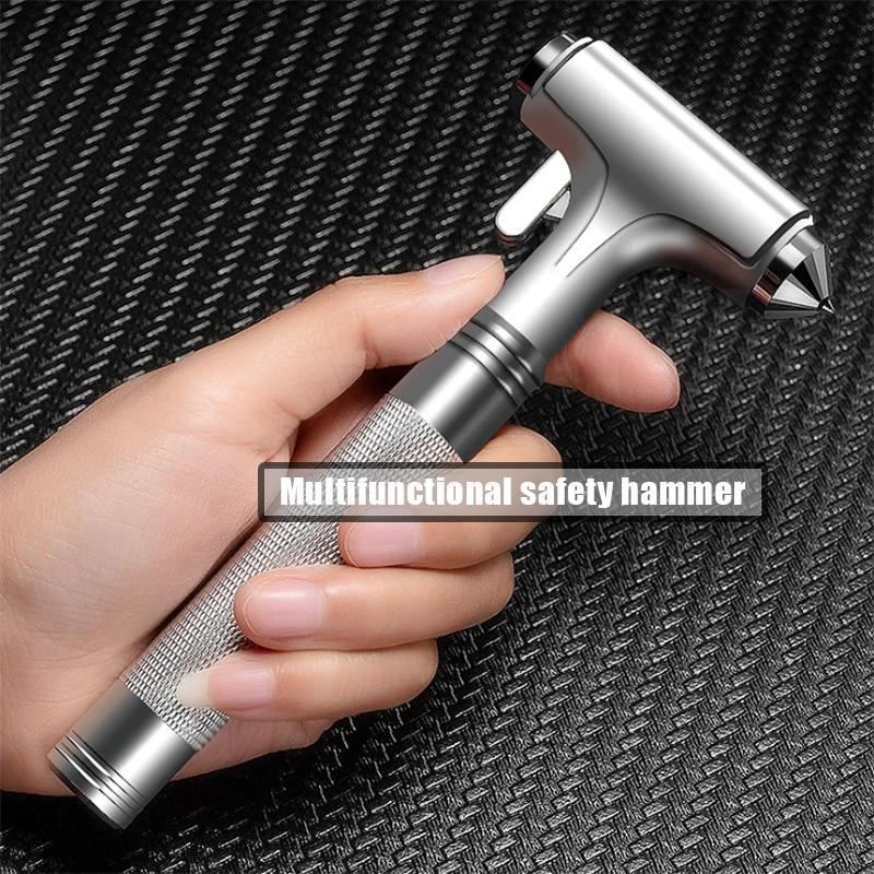 

Auto Safety Hammer Car Window Glass Breaker Life Premium Seat Belt Cutter Metal Vehicle Survival Emergency Rescue Defense Tools