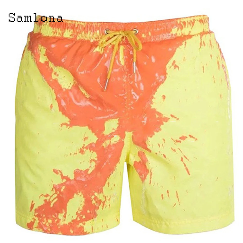 Fashion Tie Dry Men's Beach Shorts Leisure Surfing Maillot De Bain Sport Hawaii Shorts Summer Casual Men's Board Shorts Bermuda