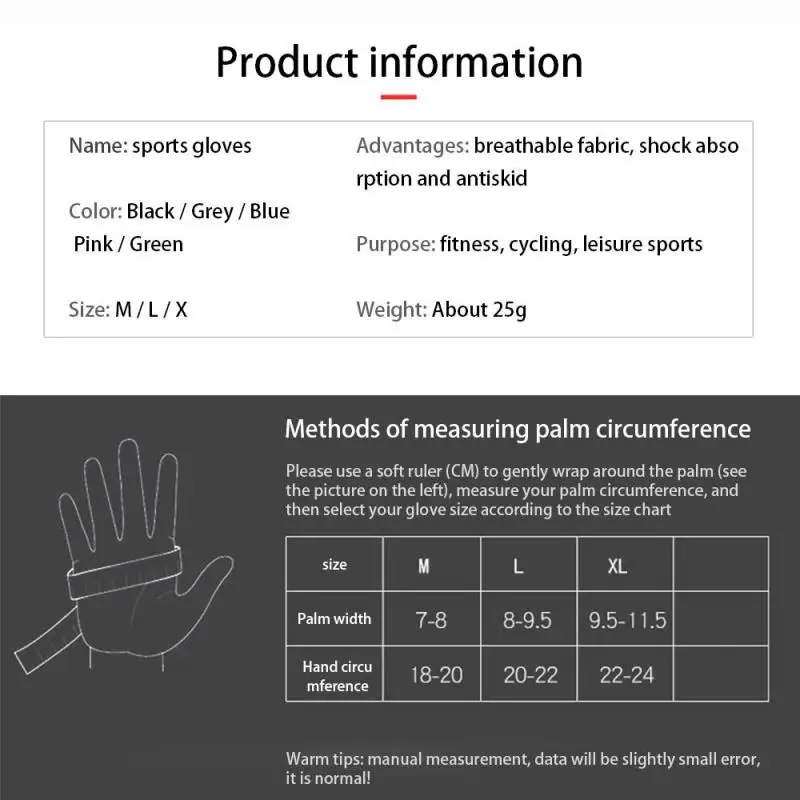 

Fitness Gloves In Spring And Summer Men's And Women's Sun Protection Cycling Half Finger Gloves Anti-skid Breathable Bike Gloves