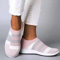 womens sneakers 2021 summer sport shoes women sock sneakers flat shoes loafers plus size knit shoes ladies trainers