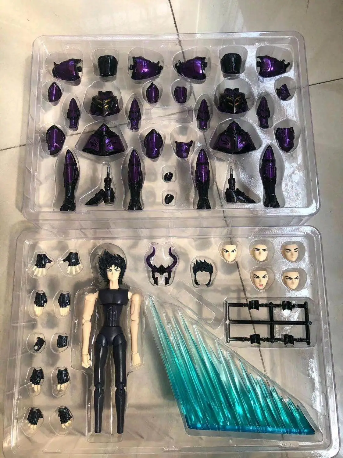 Saiya Chuanshen 聖闘士星矢のおもちゃ 新しいモデル 聖闘士星占い 金メッキメタルクロス