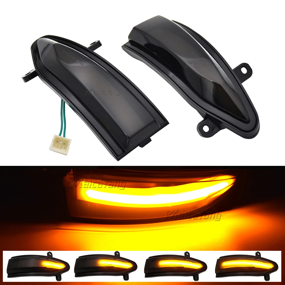 

Последовательная Светодиодная лампа с боковым зеркалом, светодиодный динамический поворотный сигнал для Nissan Altima Teana L33 2013-18 сильphy Sentra Pulsar ...