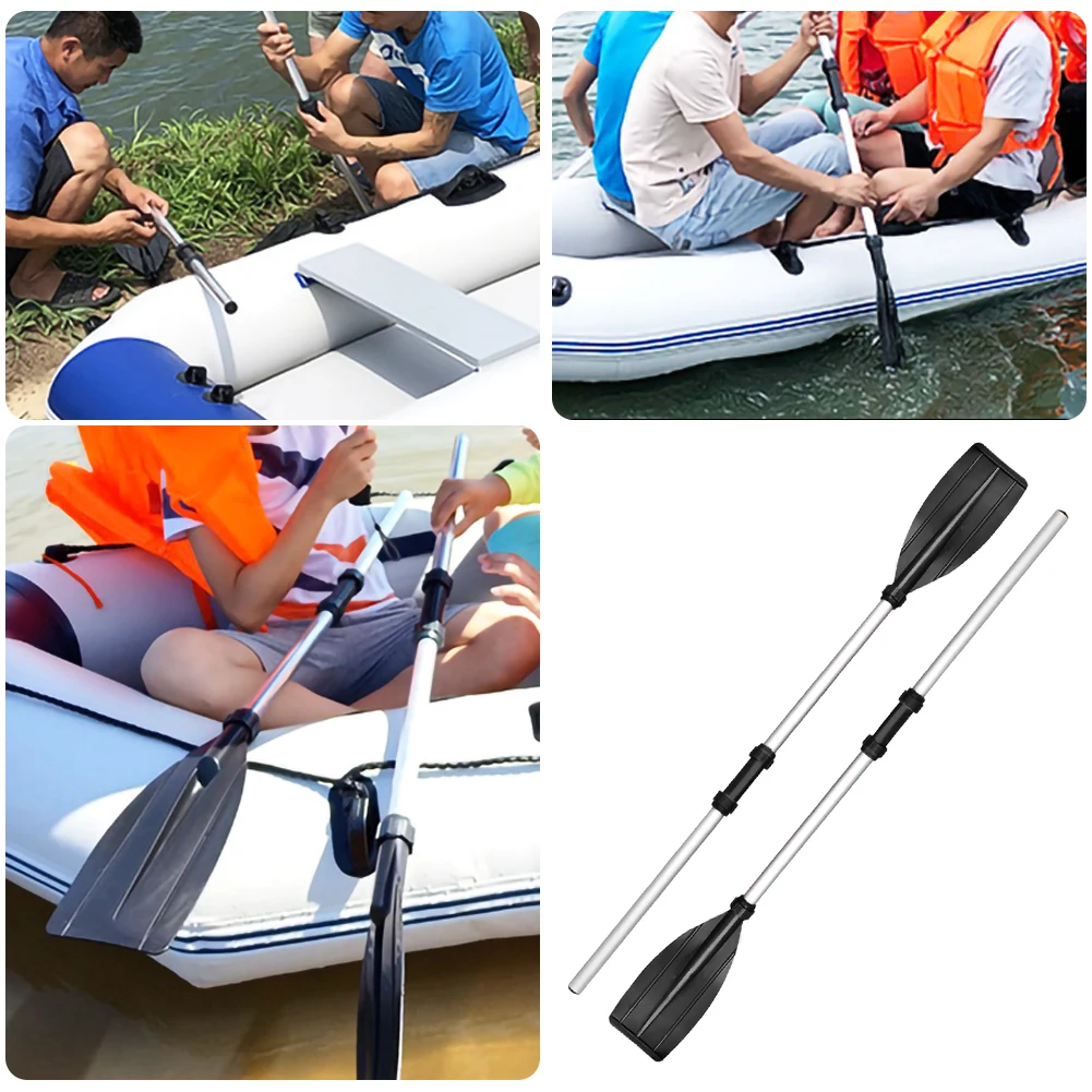

126cm Aluminum Alloy Detachable Float Afloat Oars Fitting Boat Rafting Paddle Canoe Oar Boating Accessories