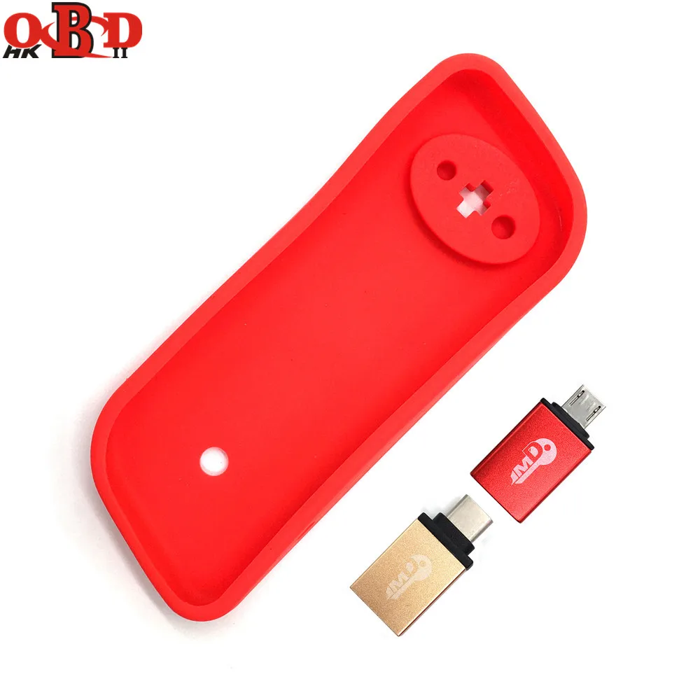 Силиконовый защитный чехол HKOBDII резервная крышка с 2 OTG USB адаптерами для удобного