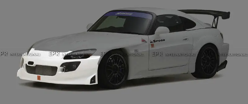 FRP передний бампер для Honda S2000 AP1 AP2 SP стиль широкий корпус стекловолокно передний бампер(без противотуманный светильник) обшивка кузова