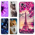 Чехол с милым котом для Xiaomi Redmi Note 10 Pro, силиконовый мягкий чехол из ТПУ, задняя крышка для Xiaomi Redmi Note 10 Pro Max 10Pro, чехлы для телефонов, сумки